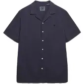 Superdry Cabana Short Sleeve Shirt Bleu 3XL Homme