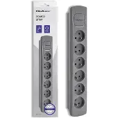Qoltec 50277 Bloc multiprises 6 prises