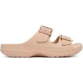 Crocs Classic Metallic Buckle Sandals Beige EU 38-39 Femme