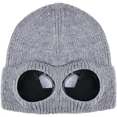 INF Bonnet tricoté avec lunettes Grey