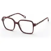 Zadig & Voltaire Lunettes de Vue - - VZV485 - Rouge cerise brillant - Acétate - Femme