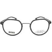 HUGO BOSS Lunettes de Vue BOSS 1428 51/23/150 Matte black grey Stainless steel MAN BOSS 1428