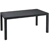 Keter Table Melody graphite 160x94 cm 309545