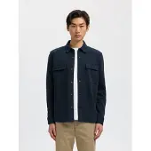 Selected Chemise bleu marine