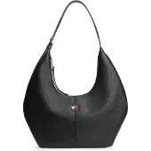 Tommy Hilfiger Slouchy City Hobo Shoulder Bag Noir