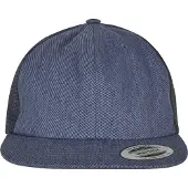 Flexfit Casquette 'Denim Trucker' bleu denim / blanc