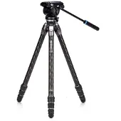 Benro Trepied Vidéo Carbone Tortoise 24CLV+S4PRO - TTOR24CLVS4PRO