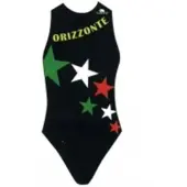 Turbo Orizzonte Swimsuit Noir 3XL Femme