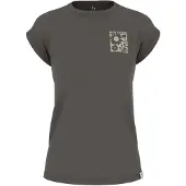 Hannah Clair Short Sleeve T-shirt Gris 36 Femme