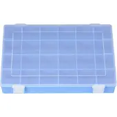 Hünersdorff 611900 Sortimentskasten 24fächer blau