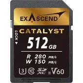 EXASCEND Catalyst UHS-II SD Card (V60) 512GB