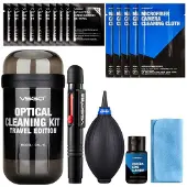 VSGO Optical Cleaning Kit Travel Grey