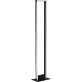 Eglo connect.z Smart-Home LED Lampadaire Salvilanas-Z, Lampadaire à intensité variable, ZigBee, App etvocale Alexa, CCT, Lampadaire en noir
