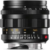 Leica Objectif hybride Noctilux M 50mm f/1,2 ASPH Noir