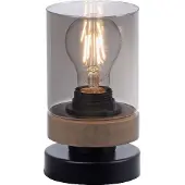 JUST LIGHT Lampe de table Pasqual noir