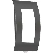 CMD 72/BM Applique murale d'extérieur en acier inoxydable anthracite IP44 E27 avec détecteur de mouvement