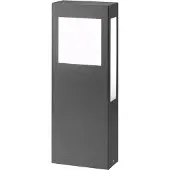 CMD 79 Lampe sur pied en acier inoxydable anthracite IP44 2G11 hauteur 40cm