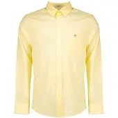 Gant Reg Long Sleeve Shirt Jaune M Homme