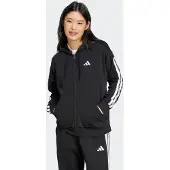 Adidas Veste de survêtement 'Essentials' noir / blanc