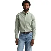 Gant 3000150 Regular Fit Long Sleeve Shirt Vert M Homme