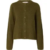 Selected femme Cardigan 'SLFLULU' olive