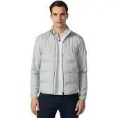 Hackett London pour homme. HM5800123 Sweat-shirt Hs Solstice Hybrid gris (L), Casuel, Polyester