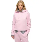 Superdry Essential Logo Embroidered Hoodie Rose 2XS Femme