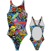 Turbo Stickers Swimsuit Multicolore M Femme