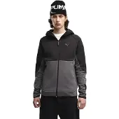 Puma Tech Slim Elevated Full Zip Sweatshirt Noir M Homme