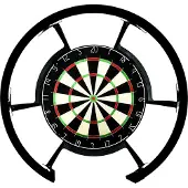 Grandslam Jeu de fléchettes Saturn 300 anneau à led