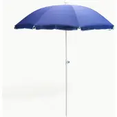 Dema Parasol de plage bleu 180 / UV30