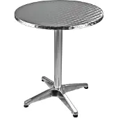 Dema Table de bistrot 60 cm Alu