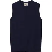 GOBI Cashmere Cardigan 'Women's Essential Cashmere Crewneck Vest' bleu marine