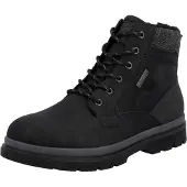Rieker Bottes à lacets noir