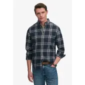 Superdry Chemise 'LUMBERJACK' sable / bleu marine