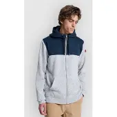 Quiksilver Keller Block Full Zip Sweatshirt Bleu M Homme
