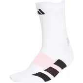 Adidas Chaussettes de sport 'Adizero' rose / noir / blanc