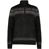 CMP 7h76505 Half Zip Sweater Noir 2XS Femme