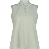 CMP 31t5076 Sleeveless Polo Vert M Femme
