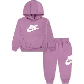 Nike Survêtement 'CLUB FLEECE' orchidée / blanc