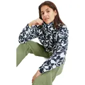 Roxy Live Out Loud Fleece Jacket Blanc S Femme