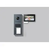 Siedle&Söhne Kit interphone vidéo Siedle VVA 700-1 AG Vario avec Axiom (210012960-00)