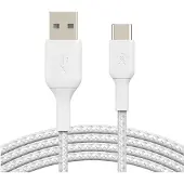 Belkin CAB002BT3MWH câble USB 3 m USB A USB C Blanc