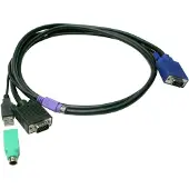 Level One LevelOne câble KVM ACC-3201 USB+PS/2 1,80m