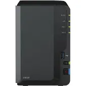 Synology DS223 RED 8TB (2x 4TB) (2 x 4 To, WD Red), NAS, Noir