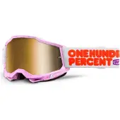 100% Accuri 2 Off-road Goggles Rose Mirror True Gold