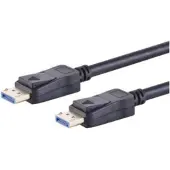 Microconnect Câble DisplayPort 2.0 8K 1m (1 m), Câble vidéo, Noir
