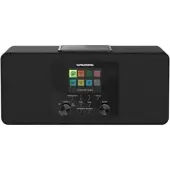 Grundig Radio Internet et numérique tout-en-un DTR 6100 2.1 DAB+ WEB DAB+ Radio Internet, Couleur:Noir