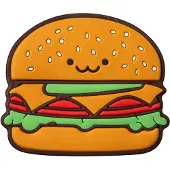 Laut L_MM_HAM MAGMOJI BADGE Hamburger moji comp. with MagSafe