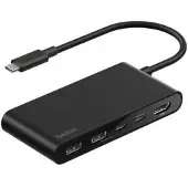 Belkin Avc022hqbk Usb-c Adapter Argenté
